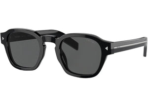 Prada Square Sunglasses Black Pr_A16S_16K731_49Mm