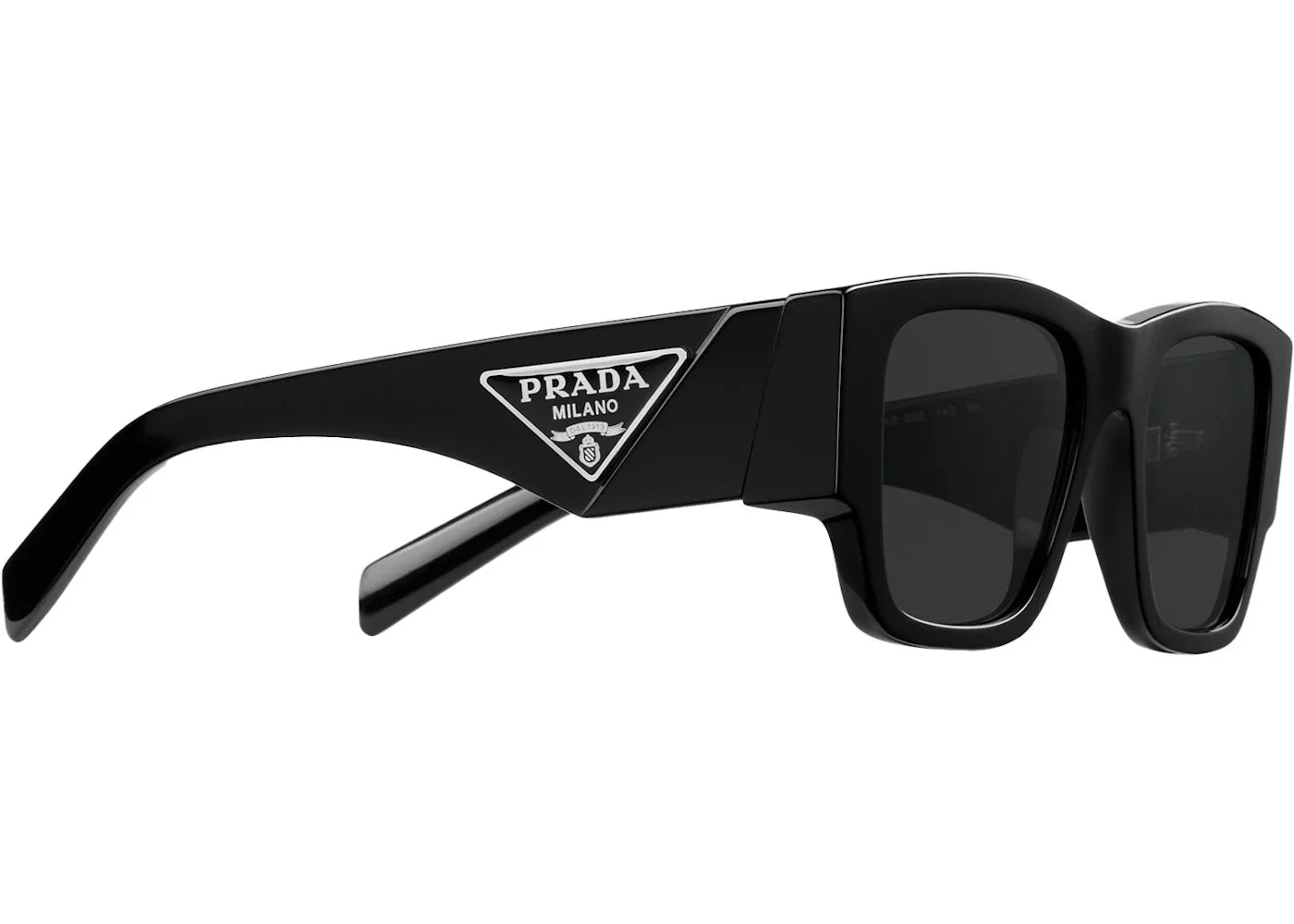 Prada Square Sunglasses Black (SPR 10Z 1AB-5S0)