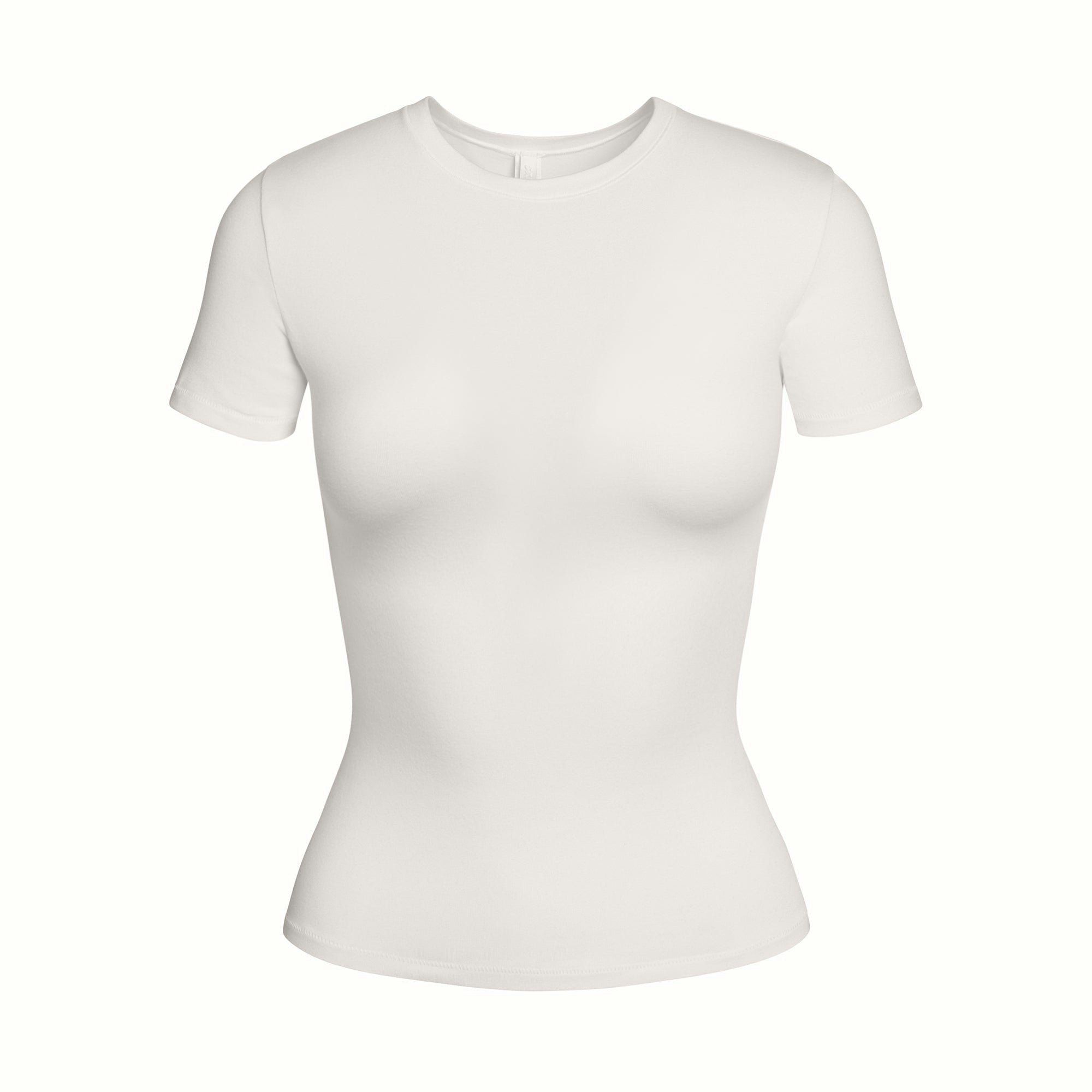 SKIMS COTTON JERSEY T-SHIRT MARBLE