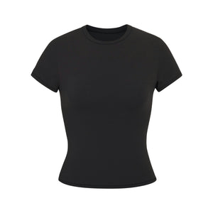 SKIMS FITS EVERYBODY T-SHIRT ONYX