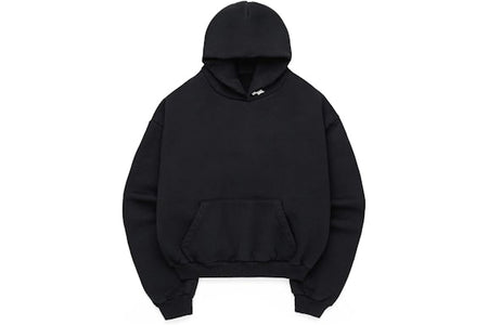 SKYLRK Cotton Hoodie Cave Black