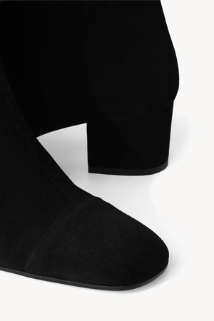 AIMEE SHORT BOOT BLACK SUEDE