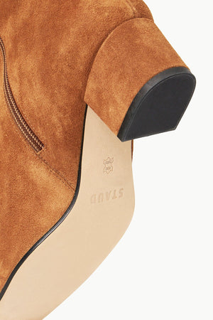 AIMEE SHORT BOOT TAN SUEDE