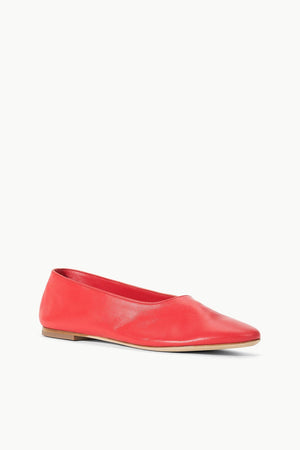 ALBA BALLET FLAT RED ROSE
