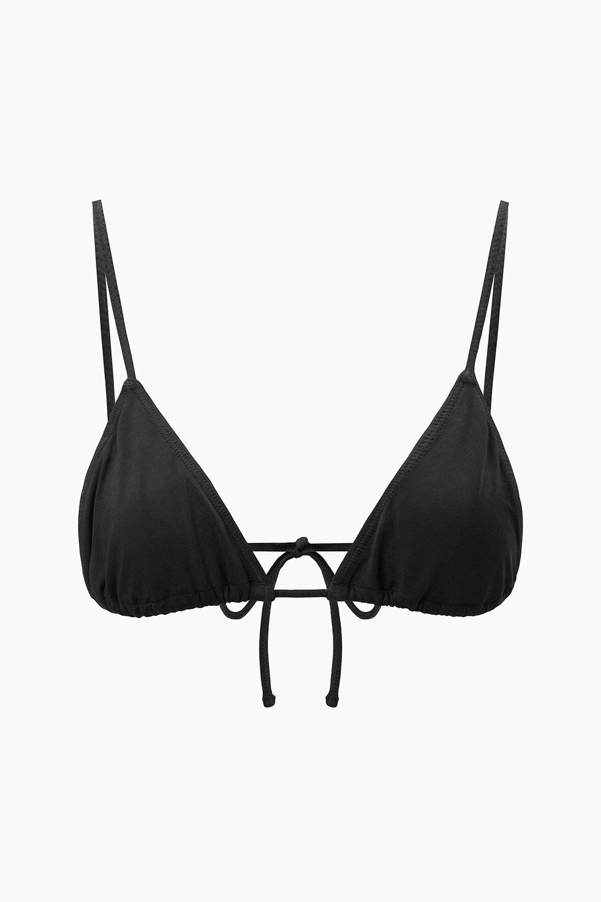 ALEXIS TRIANGLE TOP BLACK