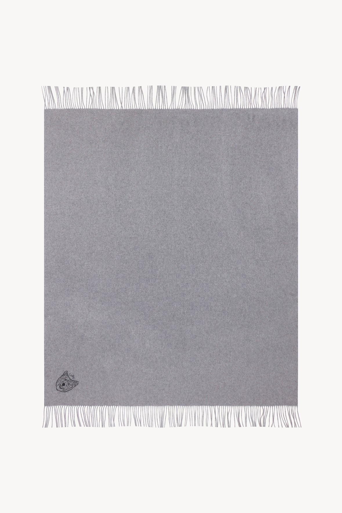 CUSTOM STAUD x C.BONZ CASHMERE BLANKET GREY