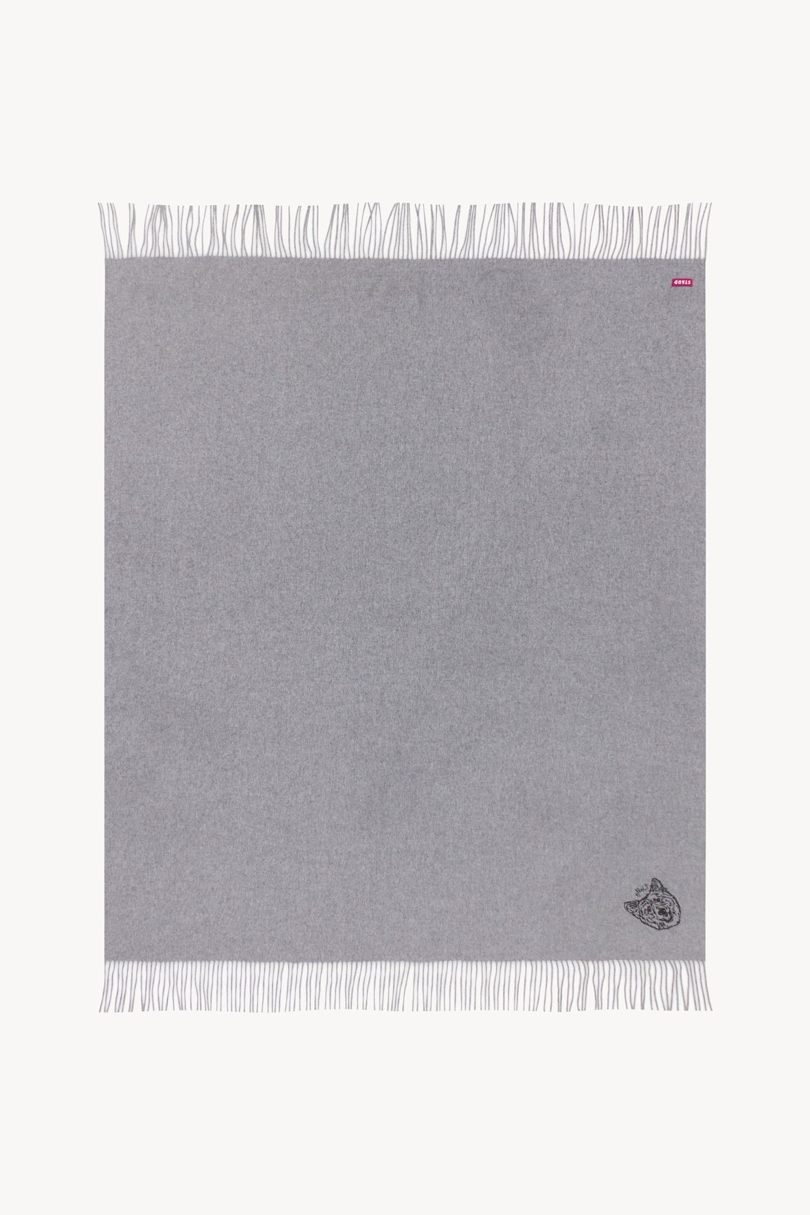 CUSTOM STAUD x C.BONZ CASHMERE BLANKET GREY