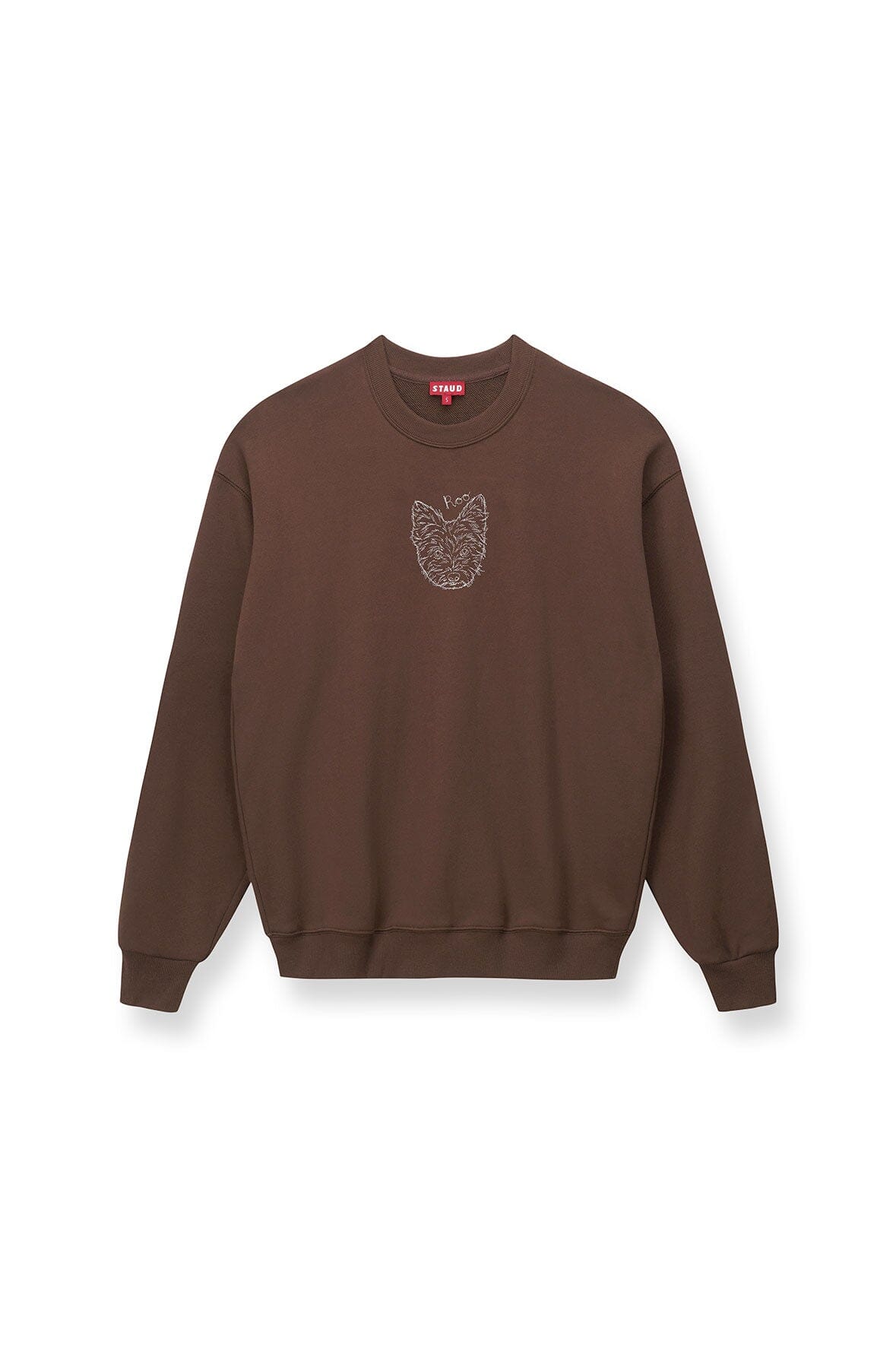 CUSTOM STAUD x C.BONZ OVERSIZED SWEATSHIRT BROWN