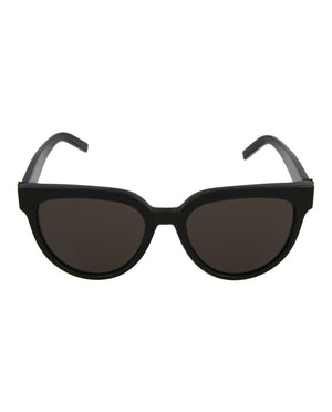 Saint Laurent Cat-Eye Sunglasses Black/Black/Black (SLM28-30006132-001)