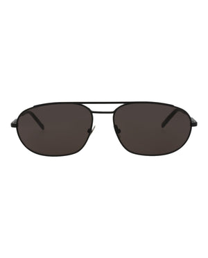 Saint Laurent Round Oval Sunglasses Black/Black/Black (SL561-30013779-001)