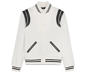 Saint Laurent Teddy Jacket Neutral