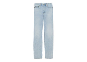 Saint Laurent Women's Janice Denim Jeans Clear Sky Blue