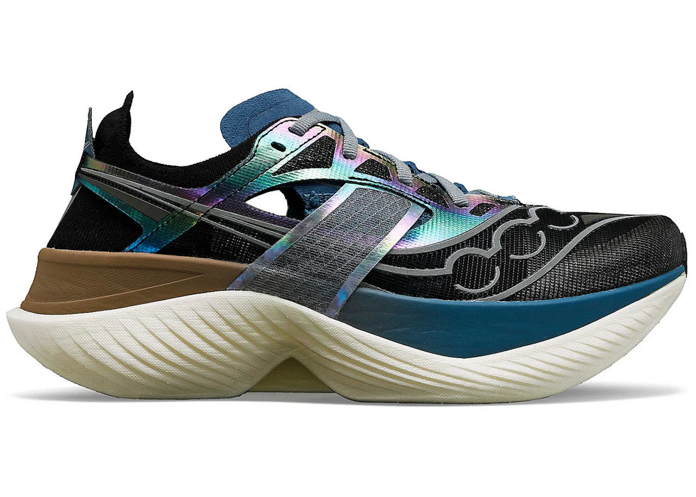 Saucony Endorphin Elite Winter Tech Caviar Mirage
