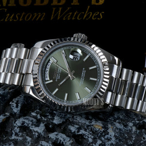 Seikojust Daydate Mint Green
