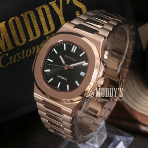 Nautiko Rose Gold Black
