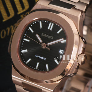 Nautiko Rose Gold Black