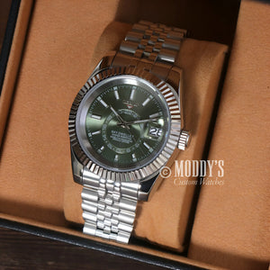 Seikojust Sky Dweller Mint Green