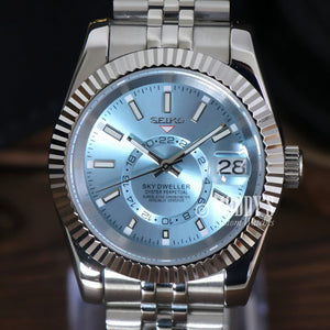 Seikojust Sky Dweller Ice Blue