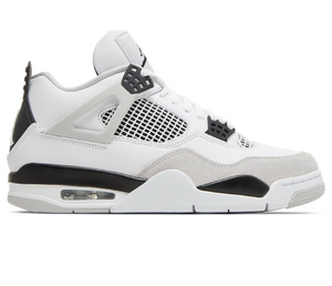 Air Jordan Mens Nike Air Jordan 4 Retro (Military Black)
