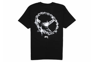 Stussy Chain-Link T-Shirt Black