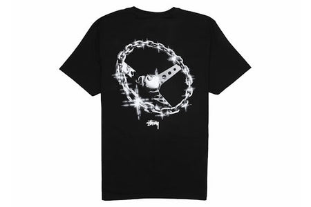 Stussy Chain-Link T-Shirt Black