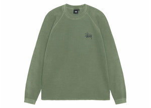Stussy Raglan Thermal L/S Crew Pine