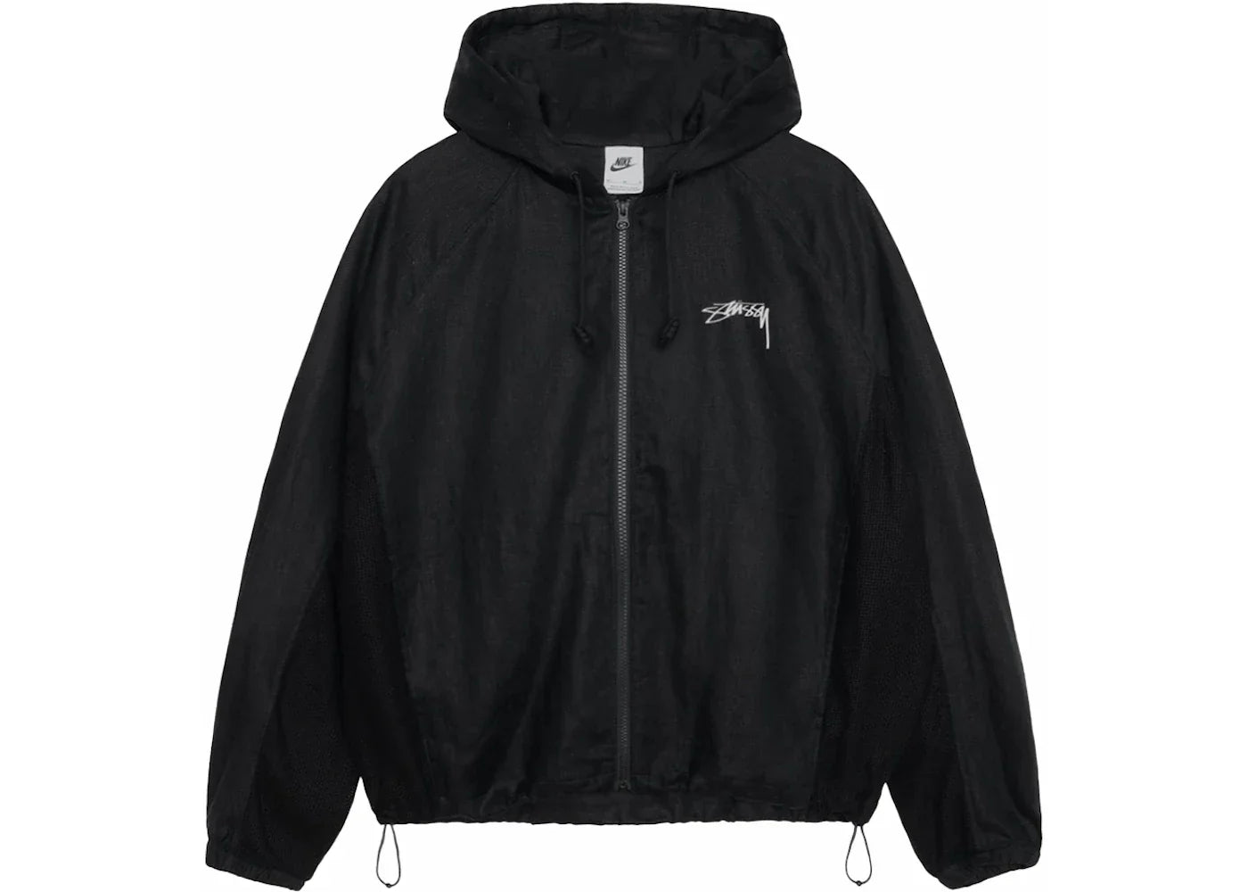 Stussy x Nike Linen Shell Jacket Black
