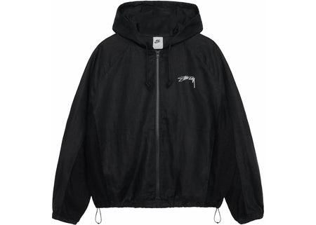 Stussy x Nike Linen Shell Jacket Black