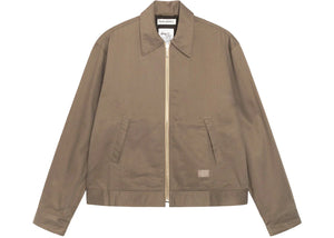 Stussy x Our Legacy Work Shop Blouson Twill Jacket Olive Cavalry Twill