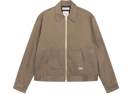 Stussy x Our Legacy Work Shop Blouson Twill Jacket Olive Cavalry Twill