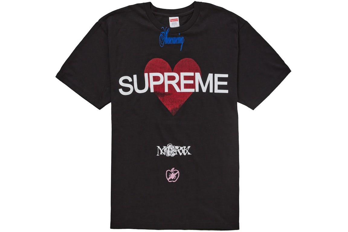 Supreme Announcing T-Shirt Black