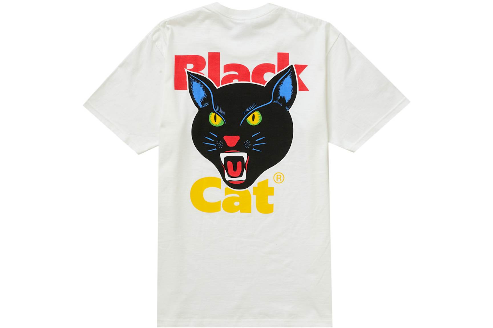 Supreme Black Cat T-Shirt (SS24) White