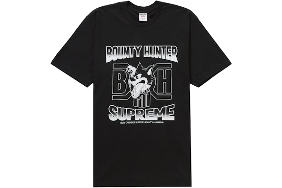 Supreme Bounty Hunter Wolf T-Shirt Black