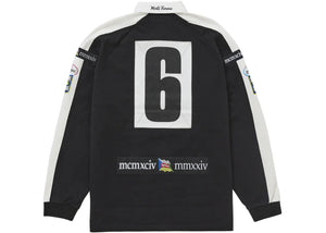 Supreme Chest Stripe Rugby Black