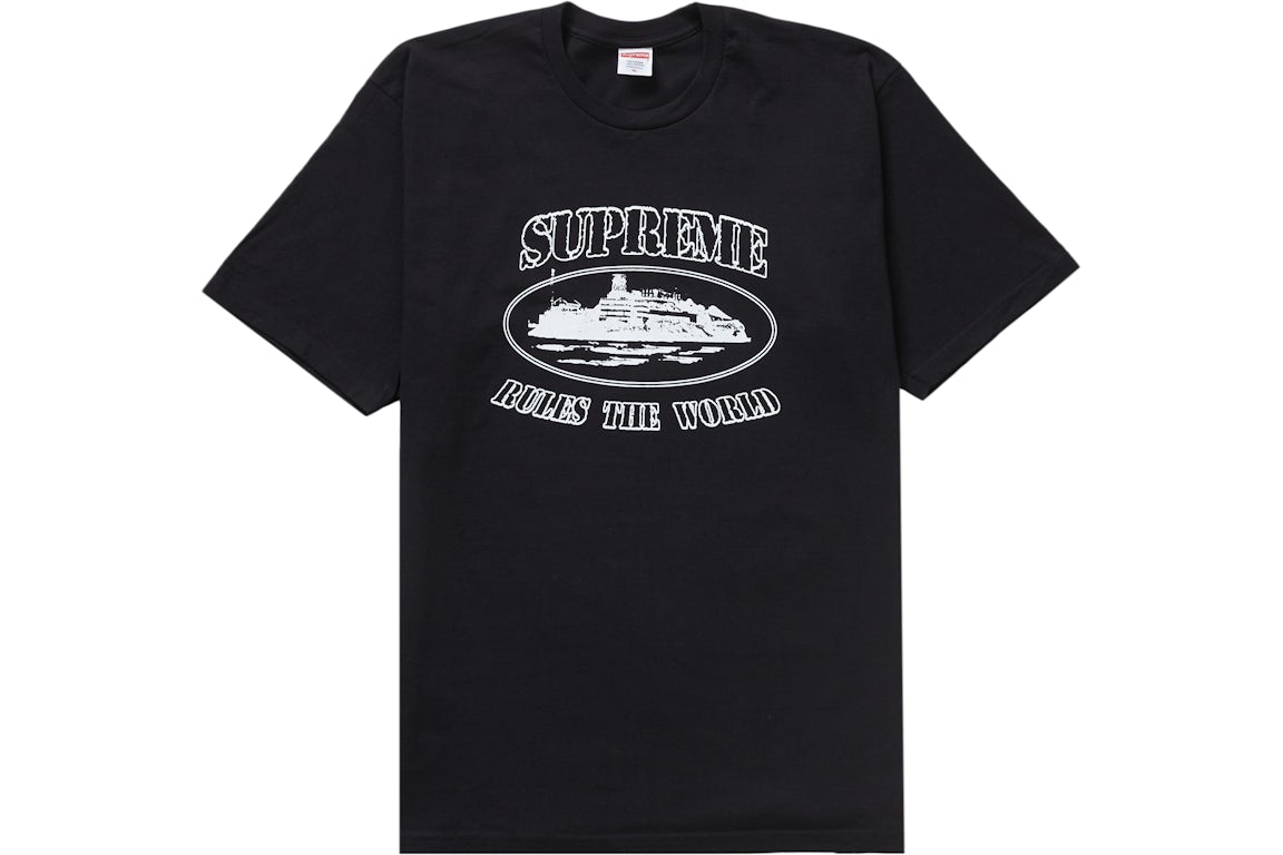 Supreme Corteiz Rules The World T-Shirt Black