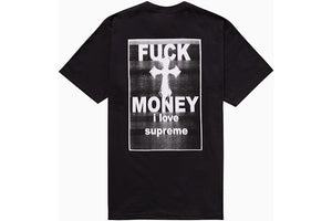 Supreme Fuck Money T-Shirt Black
