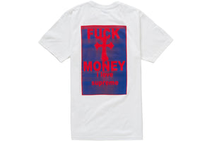 Supreme Fuck Money T-Shirt White