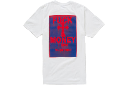 Supreme Fuck Money T-Shirt White