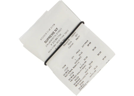 Supreme Mm6 Maison Margiela Receipt Wallet Multicolor