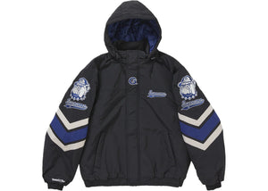 Supreme Mitchell & Ness Ncaa Hooded Stadium Jacket Black
