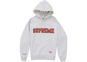 Supreme Mitchell & Ness Ncaa Hoodie Ash Grey