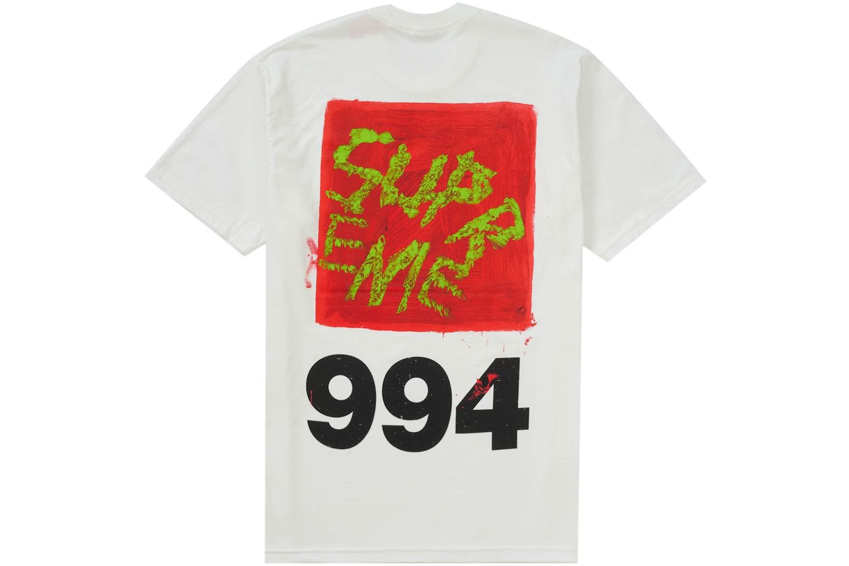 Supreme Paint T-Shirt White