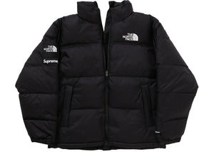Supreme The North Face Split Nuptse Jacket Black