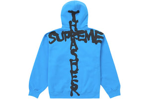 Supreme Thrasher Zip Up Hoodie Bright Blue