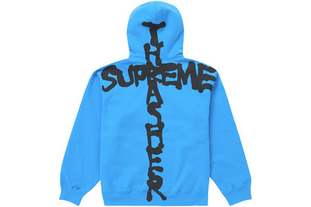 Supreme Thrasher Zip Up Hoodie Bright Blue