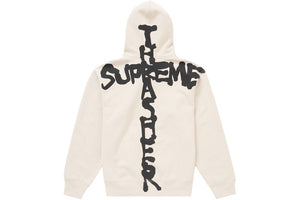 Supreme Thrasher Zip Up Hoodie Stone