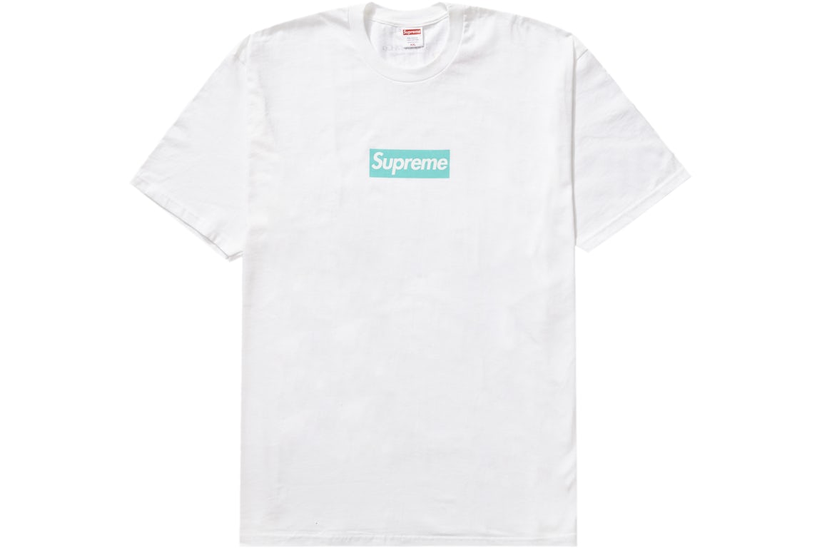 Supreme Tiffany & Co. Box Logo T-Shirt White