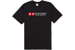 Supreme Zoo York Transit T-Shirt Black