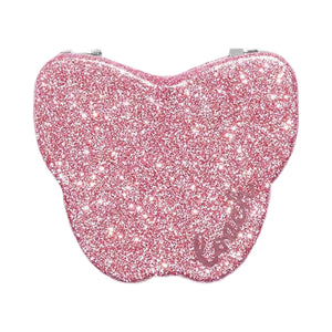 Coach Glitter Butterfly Compact Mirror Gold-Taffy Multi