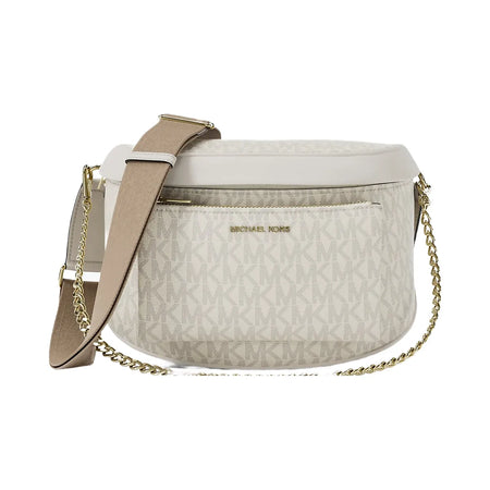 Michael Kors Slater Medium Signature Logo Sling Pack Lt Crm Multi